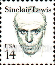 FindYourStampsValue: SINCLAIR LEWIS - Great Americans