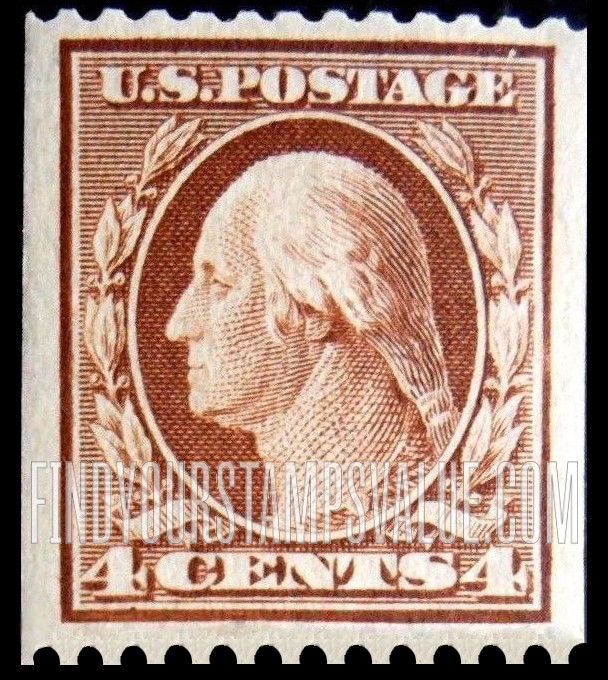 FindYourStampsValue: GEORGE WASHINGTON, Coil Stamp