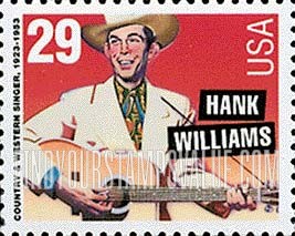 FindYourStampsValue: HANK WILLIAMS - American Music Series