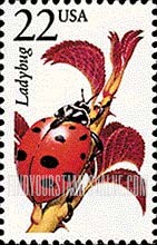 FindYourStampsValue: LADYBUG - North American Wildlife