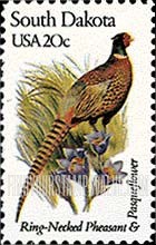 FindYourStampsValue: SOUTH DAKOTA - State Birds and Flowers