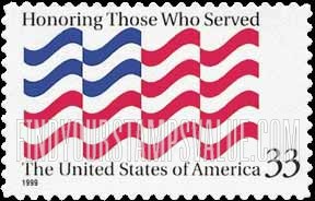 FindYourStampsValue: HONORING THOSE WHO SERVED, Self-Adhesive stamp