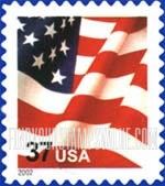 FindYourStampsValue: FLAG, Self-Adhensive Booklet Stamp