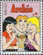 FindYourStampsValue: SUNDAY FUNNIES - Archie, Self-Adhesive stamp