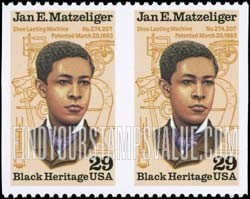 FindYourStampsValue: JAN E. MATZELIGER - Black Heritage