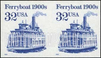 FindYourStampsValue: FERRYBOAT 1900s - Transportation Coil