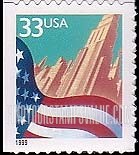 FindYourStampsValue: FLAG AND CITY, Self-Adhesive Booklet Stamp