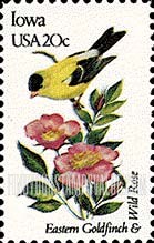 FindYourStampsValue: IOWA - State Birds and Flowers