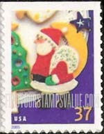 FindYourStampsValue: CHRISTMAS COOKIES - Santa Claus, Booklet stamp