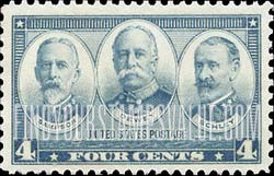 FindYourStampsValue: NAVY - Admirals William T.Sampson, George Dewey and Winfield S.Schley
