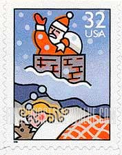 FindYourStampsValue: CHRISTMAS - Dreaming of Santa Claus, Self-adhesive Booklet stamp