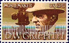 FindYourStampsValue: DW GRIFFITH - American Arts