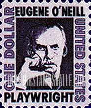 FindYourStampsValue: EUGENE O'NEILL - Prominent Americans