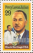 FindYourStampsValue: PERCY LAVON JULIAN - Black Heritage
