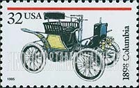 FindYourStampsValue: ANTIQUE AUTOMOBILES - 1898 Columbia