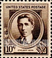 FindYourStampsValue: FAMOUS AMERICAN COMPOSERS - Ethelbert Nevin