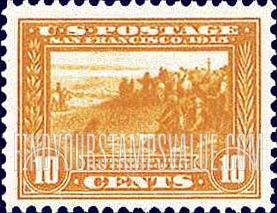 FindYourStampsValue: PANAMA-PACIFIC EXPOSITION ISSUE - Discovery of San Francisco