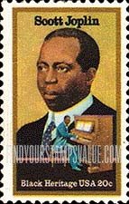 FindYourStampsValue: SCOTT JOPLIN - Black Heritage