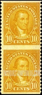 FindYourStampsValue: JAMES MONROE