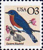 FindYourStampsValue: EASTERN BLUEBIRD - Flora and Fauna