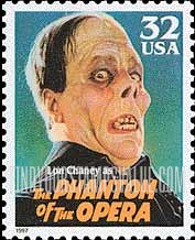 FindYourStampsValue: LON CHANEY AS THE PHANTOM OF THE OPERA - Classic Movie Monsters