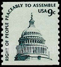 FindYourStampsValue: DOME OF CAPITOL, Coil Stamp - Americana Issue
