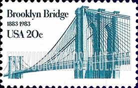FindYourStampsValue: BROOKLYN BRIDGE