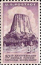 FindYourStampsValue: DEVILS TOWER