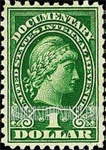 FindYourStampsValue: DOCUMENTARY ISSUE - Liberty