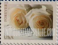 FindYourStampsValue: WEDDINGS - Wedding Roses, Self-Adhesive stamp