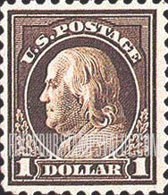 FindYourStampsValue: BENJAMIN FRANKLIN