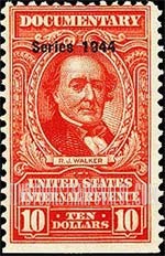 FindYourStampsValue: DOCUMENTARY ISSUE - R.J. Walker