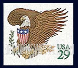 FindYourStampsValue: EAGLE AND SHIELD, Self-adhesive Booklet stamp
