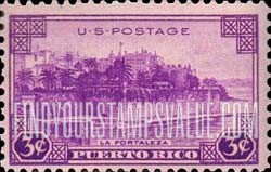 FindYourStampsValue: PUERTO RICO - La Fortaleza, San Juan
