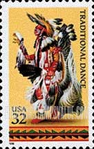 FindYourStampsValue: AMERICAN INDIAN DANCES - Traditional Dance
