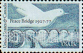 FindYourStampsValue: PEACE BRIDGE