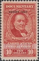 FindYourStampsValue: DOCUMENTARY ISSUE - R.J. Walker