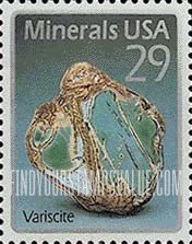 FindYourStampsValue: MINERALS - Variscite