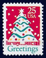 FindYourStampsValue: CHRISTMAS - Christmas tree