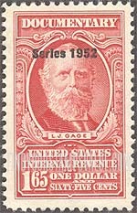 FindYourStampsValue: DOCUMENTARY ISSUE - L.J. Gage