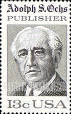 FindYourStampsValue: ADOLPH S. OCHS
