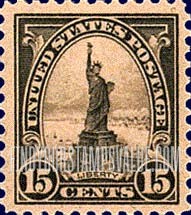 FindYourStampsValue: STATUE OF LIBERTY