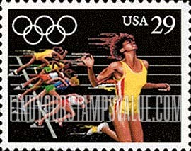 FindYourStampsValue: SUMMER OLYMPICS, BARCELONA - Women's sprints
