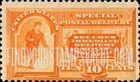 FindYourStampsValue: SPECIAL DELIVERY - Messenger Running