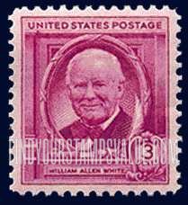 FindYourStampsValue: WILLIAM ALLEN WHITE, Author