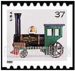 FindYourStampsValue: TOY LOCOMOTIVE, Self-Adhensive Coil Stamp