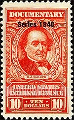 FindYourStampsValue: DOCUMENTARY ISSUE - R.J. Walker