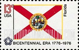 FindYourStampsValue: STATE FLAGS - Florida