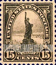 FindYourStampsValue: STATUE OF LIBERTY