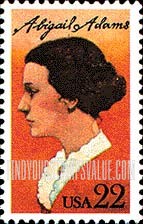 FindYourStampsValue: ABIGAIL ADAMS